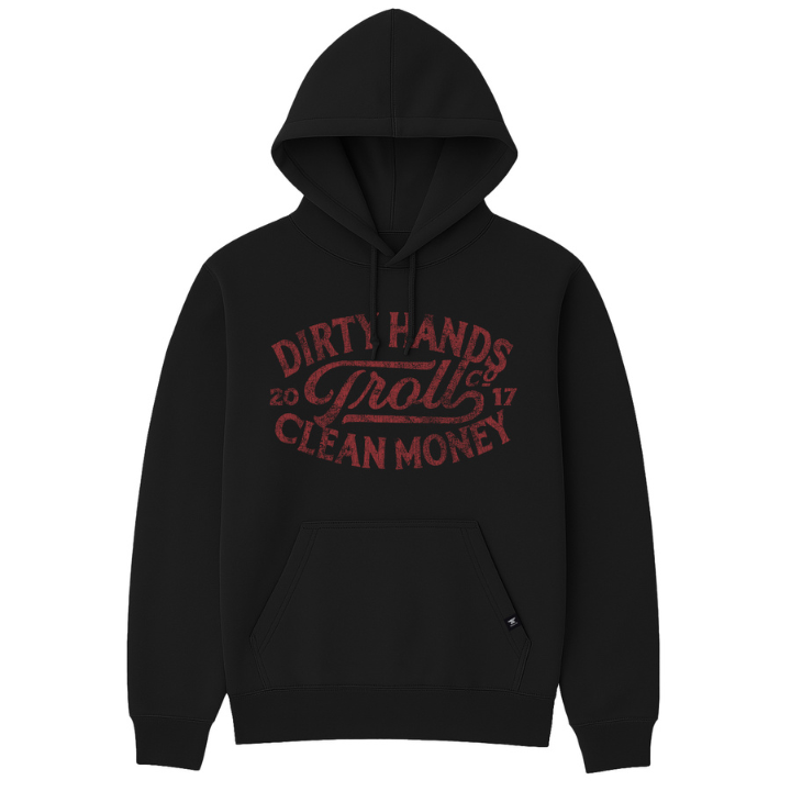 GIRLS HOODY MODEL T - BLK